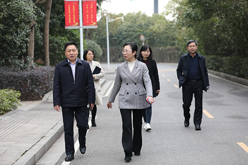 株洲职教园管理办党组书记、主任胡炯到MK体育·(国际)官方网站调研