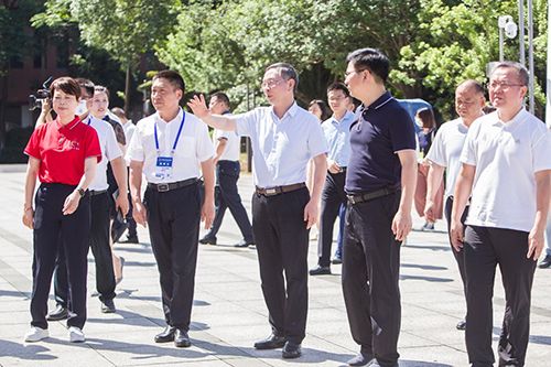 市委副书记、市长陈恢清一行到MK体育·(国际)官方网站检查湖南省第一届职业技能大赛筹备工作情况