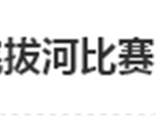 MK体育·(国际)官方网站拔河比赛圆满结束